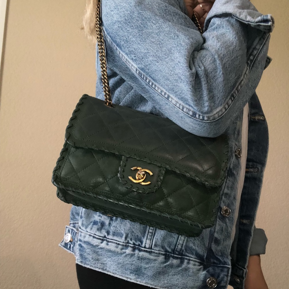 Chanel flap over bag